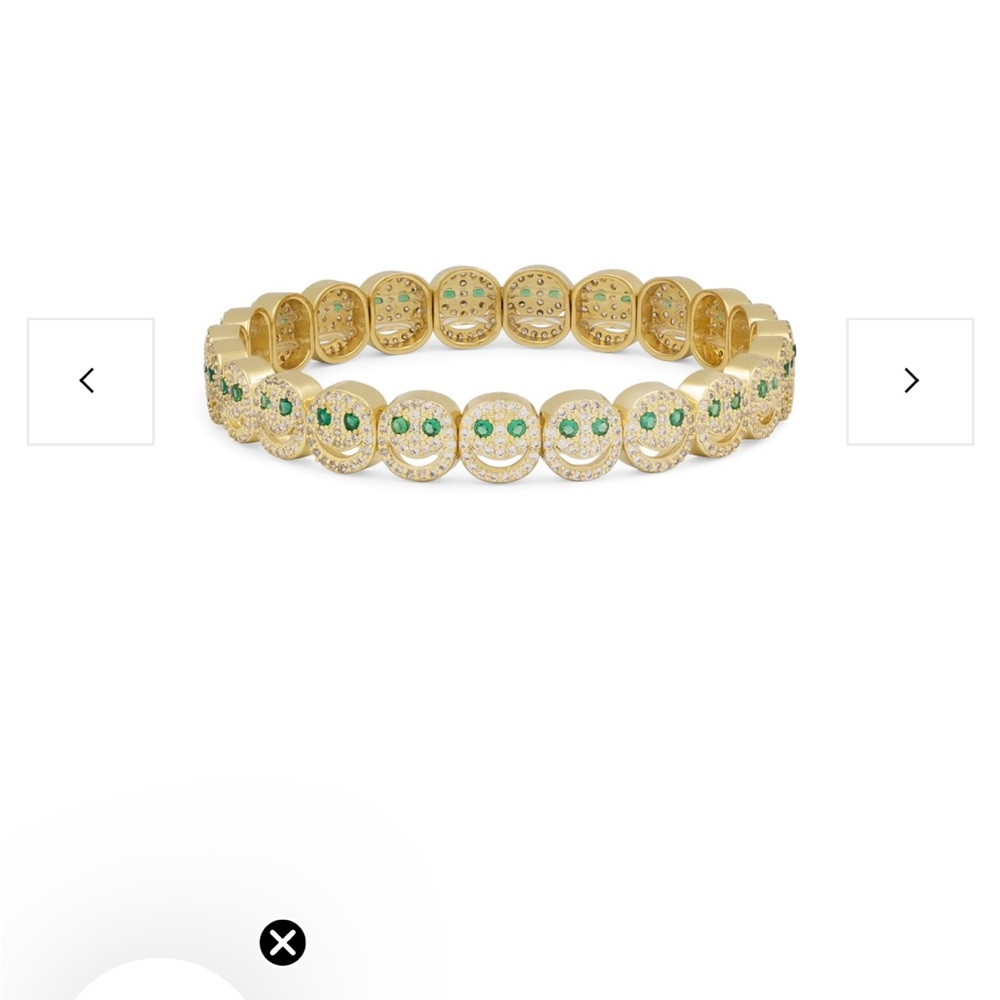 Lisa Gozlan Happy Face Bracelet - 7”